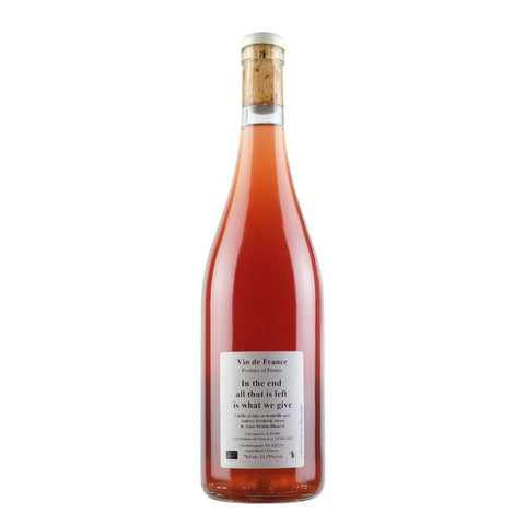 Bottle shot of In the end all that is left is what we give, produced by Anders Frederik Steen, buy classic and natural wine online on Primal Wine, the best wine shop in the United States – primalwine.com