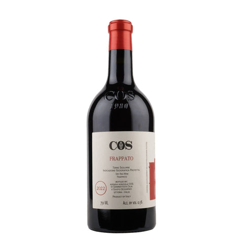 Bottle shot of COS Frappato 2022, produced by COS, buy classic and natural wine online on Primal Wine, the best wine shop in the United States – primalwine.com