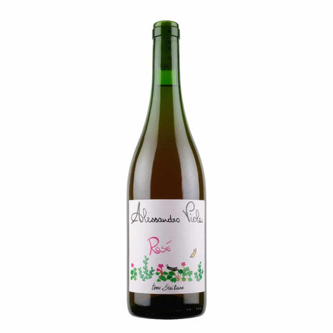 Bottle shot of Alessandro Viola Nero d'Avola Rosé 2023, produced by Alessandro Viola, buy classic and natural wine online on Primal Wine, the best wine shop in the United States – primalwine.com