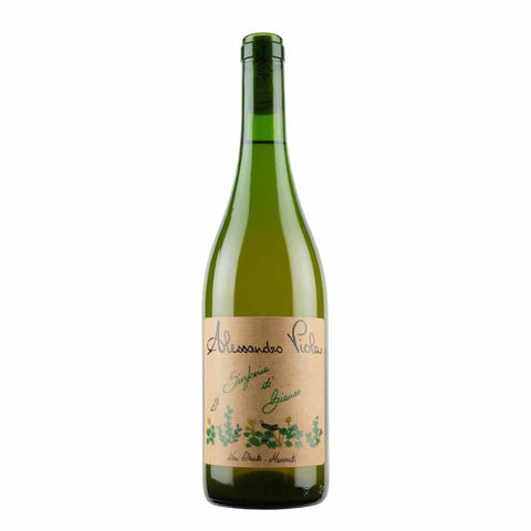 Bottle shot of Alessandro Viola Sinfonia di Bianco 2021, produced by Alessandro Viola, buy classic and natural wine online on Primal Wine, the best wine shop in the United States – primalwine.com
