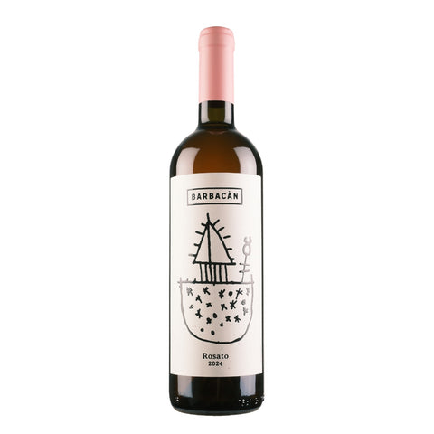 Bottle shot of Rosato Alpi Retiche, produced by Barbacan, buy classic and natural wine online on Primal Wine, the best wine shop in the United States – primalwine.com