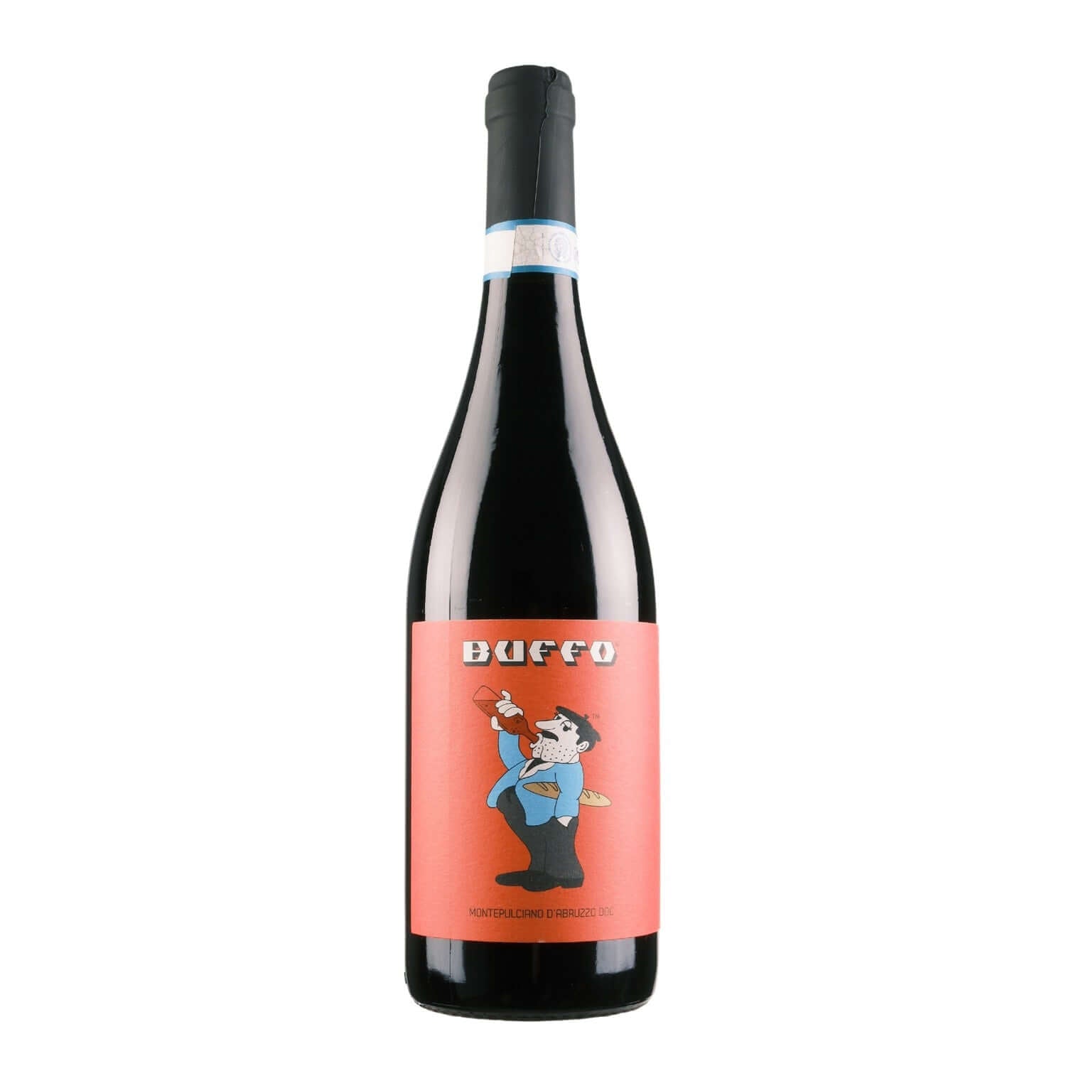 Buffo Montepulciano d'Abruzzo bottle shot, natural wine, primal wine - primalwine.com