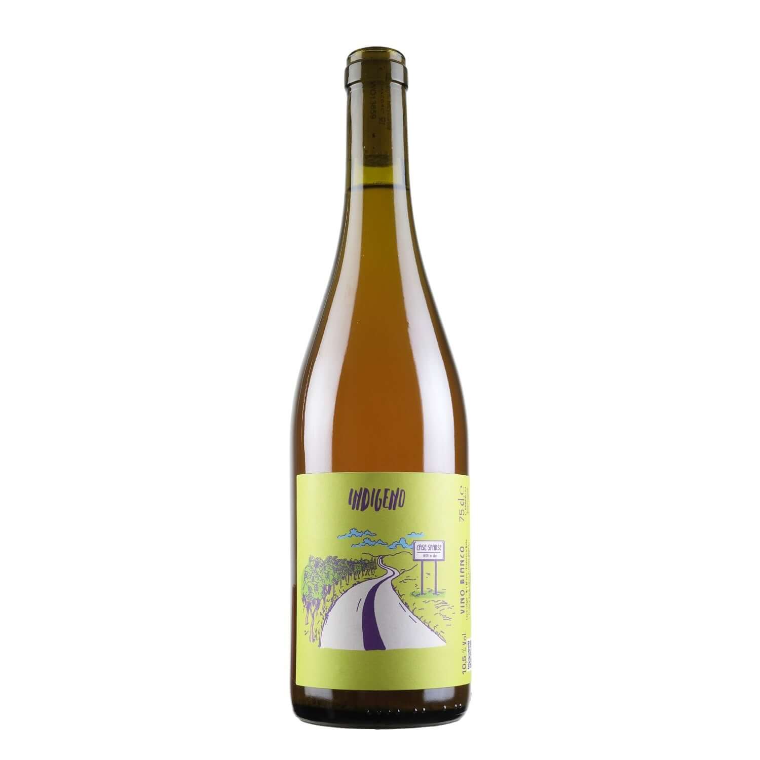 Bottle shot of Cantina Indigeno Case Sparse Orange, produced by Cantina Indigeno, buy classic and natural wine online on Primal Wine, the best wine shop in the United States – primalwine.com