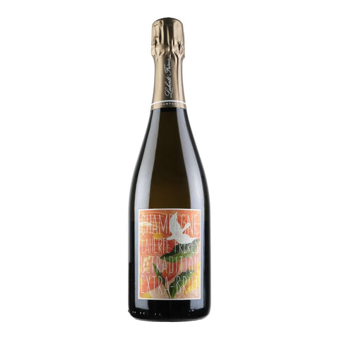 Bottle shot of Champagne Ultradition Extra-Brut NV, produced by Laherte Freres, buy classic and natural wine online on Primal Wine, the best wine shop in the United States – primalwine.com