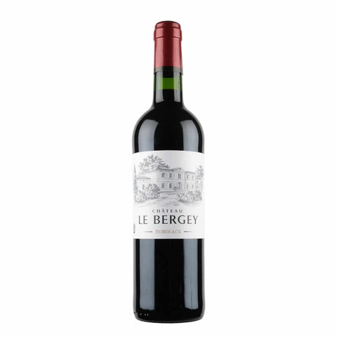 Bottle shot of Chateau le Bergey Bordeaux Rouge 2022, produced by Chateau le Bergey, buy classic and natural wine online on Primal Wine, the best wine shop in the United States – primalwine.com