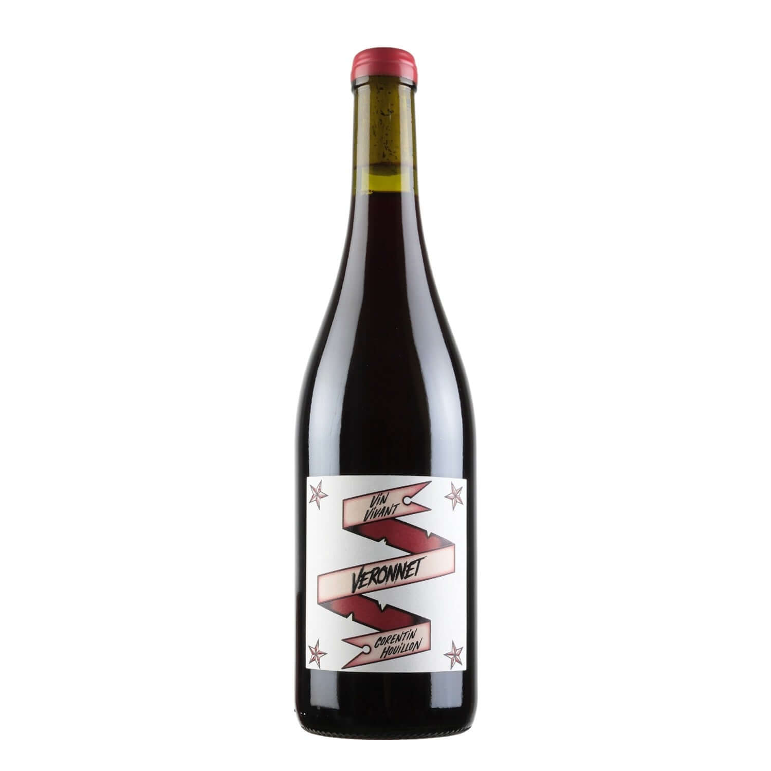Bottle shot of Veronnet, produced by Corentin Houillon, buy classic and natural wine online on Primal Wine, the best wine shop in the United States – primalwine.com