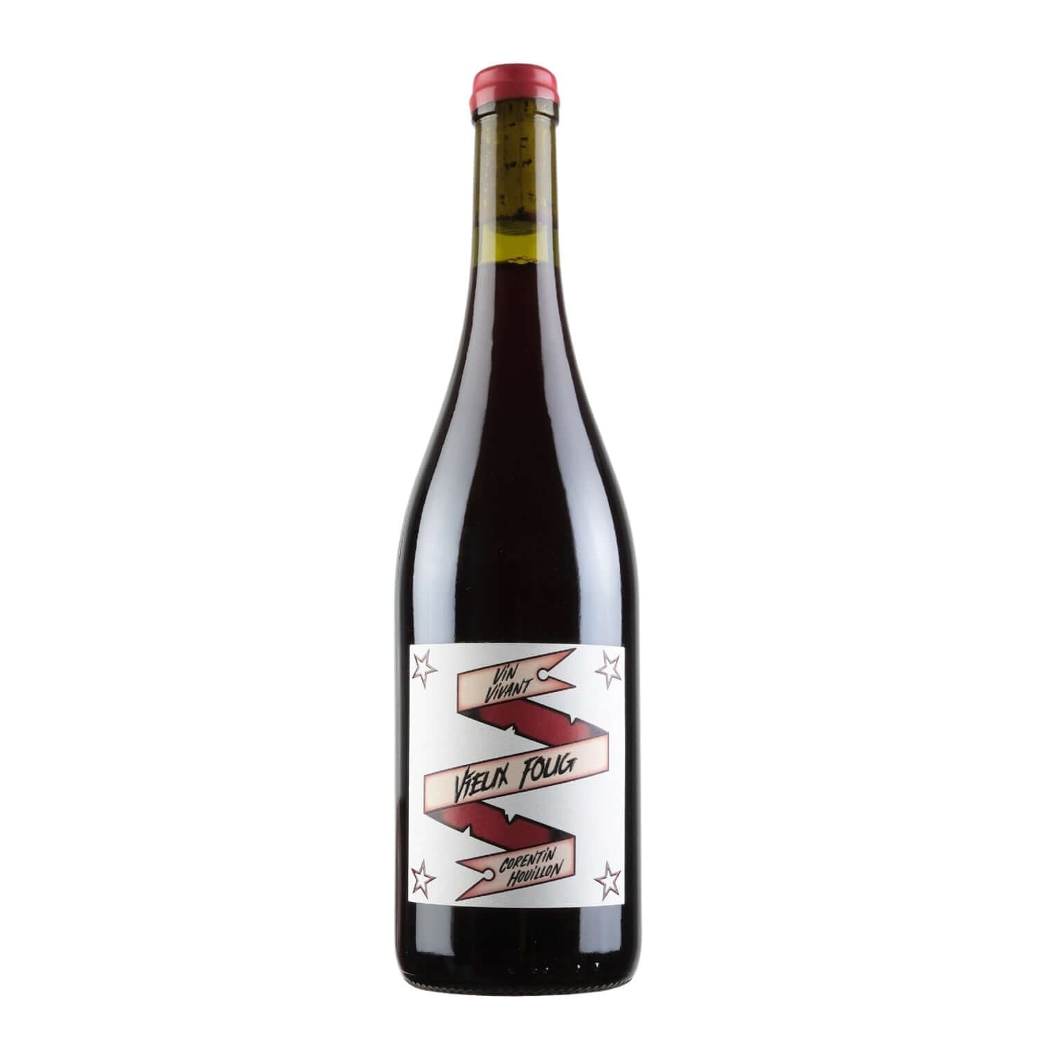 Bottle shot of Vieux Foug, produced by Corentin Houillon, buy classic and natural wine online on Primal Wine, the best wine shop in the United States – primalwine.com