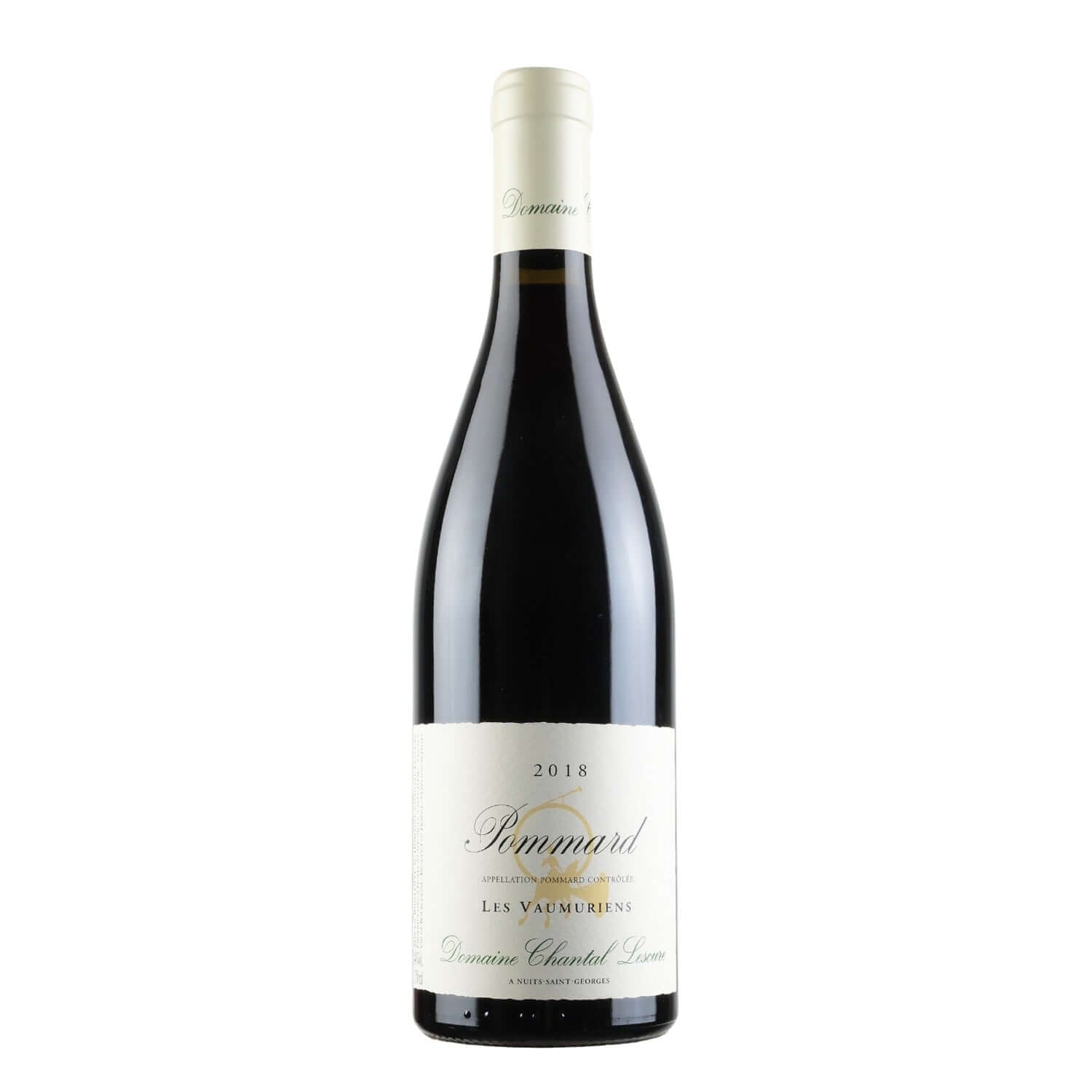 Bottle shot of Domaine Chantal Lescure Pommard Les Vaumuriens, buy classic and natural wine online on Primal Wine, the best wine shop in the United States – primalwine.com