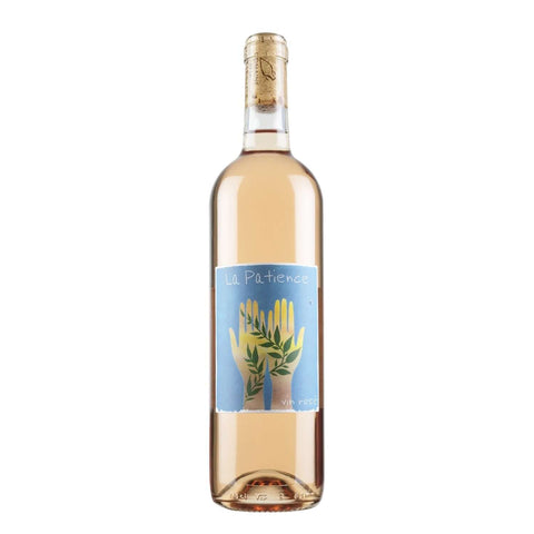 Bottle shot of La Patience Rose, produced by La Patience, buy classic and natural wine online on Primal Wine, the best wine shop in the United States – primalwine.com