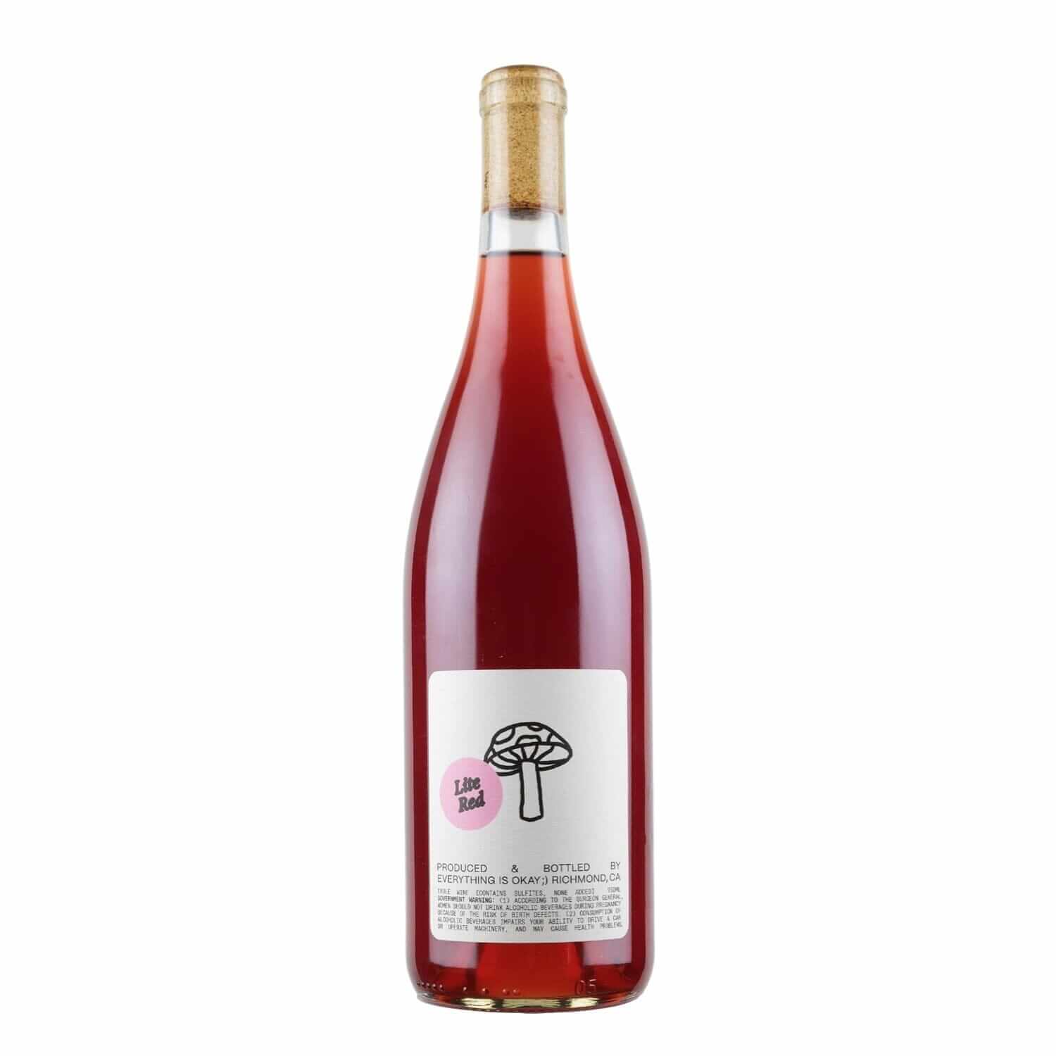 Everything is Okay Lite Red | California Natural Wine
