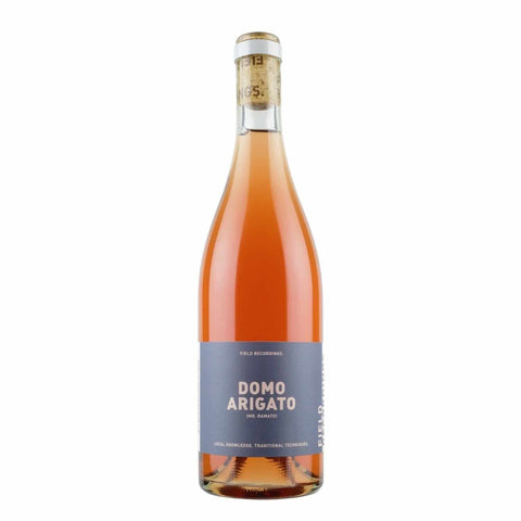 Bottle shot of Field Recordings Domo Arigato (Mr. Ramato) 2023, produced by Field Recordings, buy classic and natural wine online on Primal Wine, the best wine shop in the United States – primalwine.com