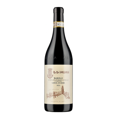 G. D. Vajra Barolo Coste di Rose DOCG 2021, natural wine bottle at Primal Wine