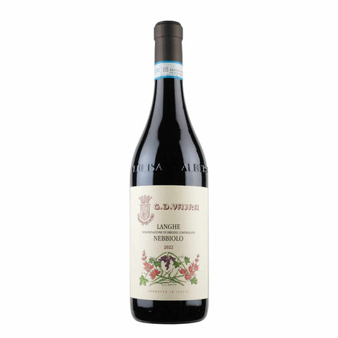Bottle shot of G.D. Vajra Langhe Nebbiolo DOC 2022, produced by G. D. Vajra, buy classic and natural wine online on Primal Wine, the best wine shop in the United States – primalwine.com