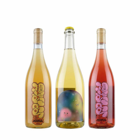 Bottle shot of Goodboy Wine Party Trio, produced by Good Boy Wine, buy classic and natural wine online on Primal Wine, the best wine shop in the United States – primalwine.com