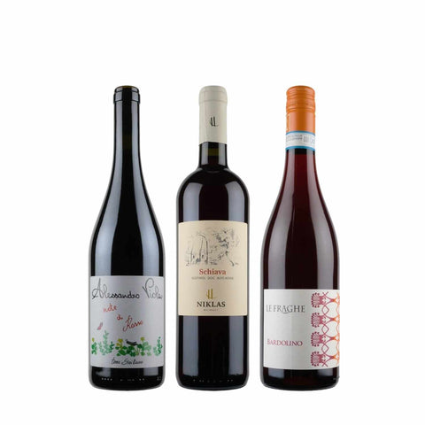 Bottle shot of Classic Italian Red Trio, produced by Primal Wine Selection, buy classic and natural wine online on Primal Wine, the best wine shop in the United States – primalwine.com