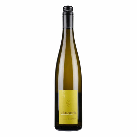 Bottle shot of Muscadet Sèvre et Maine La Louvetrie 2021, produced by Jo Landron, buy classic and natural wine online on Primal Wine, the best wine shop in the United States – primalwine.com