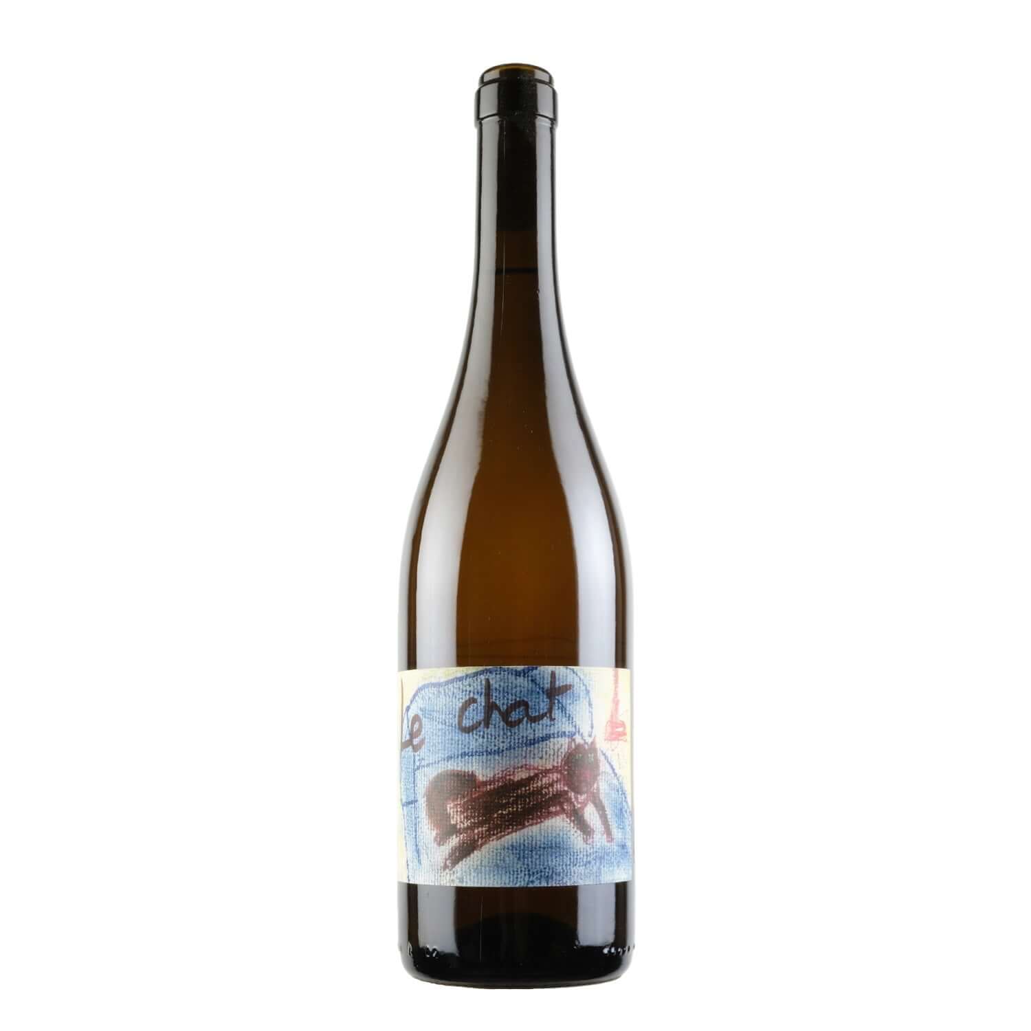 Bottle shot of Le Coste Le Chat Chardonnay, produced by Le Coste, buy classic and natural wine online on Primal Wine, the best wine shop in the United States – primalwine.com