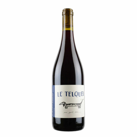 Bottle shot of Le Telquel Gamay 2022, produced by Pierre-Olivier Bonhomme, buy classic and natural wine online on Primal Wine, the best wine shop in the United States – primalwine.com