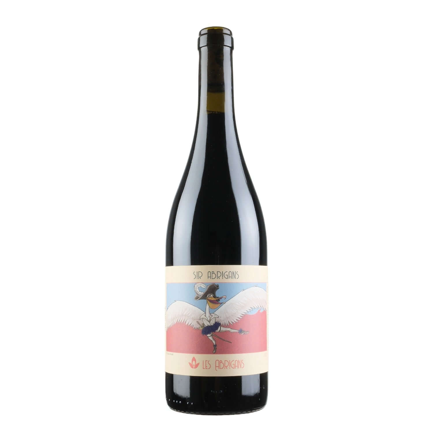 Bottle shot of Les Abrigans Sir Abrigans, produced by Les Abrigans, buy classic and natural wine online on Primal Wine, the best wine shop in the United States – primalwine.com