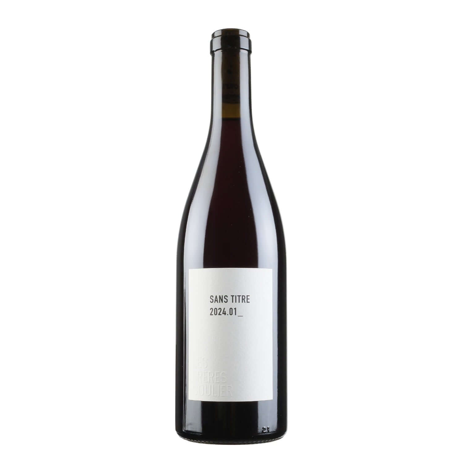 Bottle shot of Les Frères Souliers Sans Titre - buy natural wine online on Primal Wine
