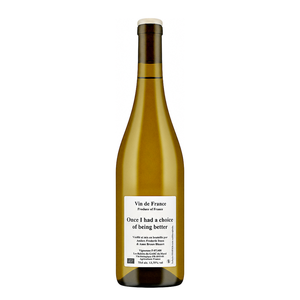 Once I had a choice of being better 2021, natural wine bottle at Primal Wine