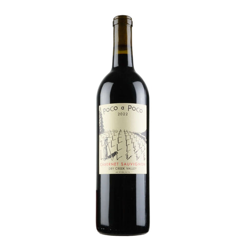 Bottle shot of Poco a Poco Cabernet Sauvignon Dry Creek Valley, produced by Poco a Poco, buy classic and natural wine online on Primal Wine, the best wine shop in the United States – primalwine.com