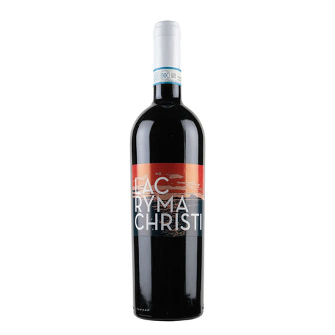 Bottle shot of Lacryma Christi Red, produced by Poggio delle Baccanti, buy classic and natural wine online on Primal Wine, the best wine shop in the United States – primalwine.com