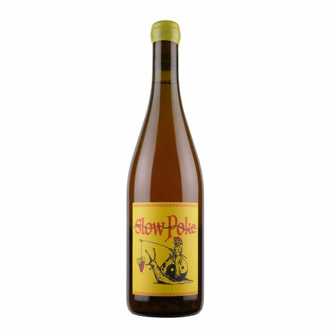 Bottle shot of Późno Slow Poke Pinot Grigio Orange 2021, produced by Późno, buy classic and natural wine online on Primal Wine, the best wine shop in the United States – primalwine.com