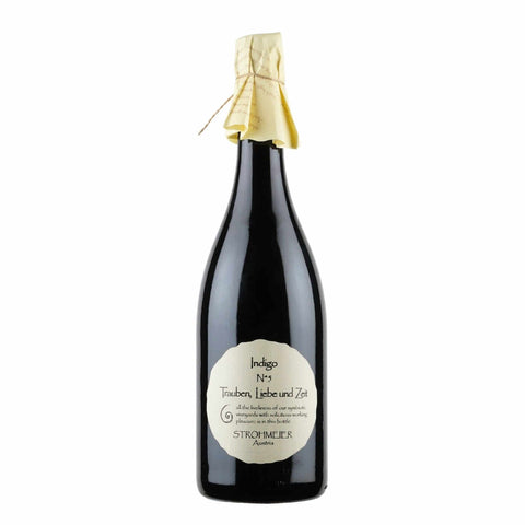 Bottle shot of Strohmeier TLZ Indigo Red Wine NV, produced by Strohmeier, buy classic and natural wine online on Primal Wine, the best wine shop in the United States – primalwine.com