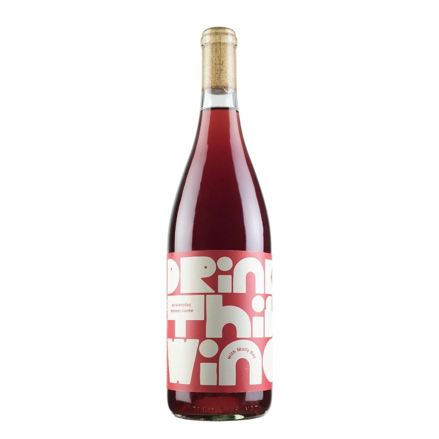 Bottle shot of Drink This Wine Anyway Cuvee, produced by St. Reginald Parish, buy classic and natural wine online on Primal Wine, the best wine shop in the United States – primalwine.com