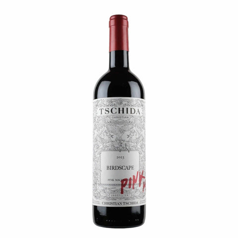 Bottle shot of Christian Tschida Birdscape Pink 2023, produced by Christian Tschida, buy classic and natural wine online on Primal Wine, the best wine shop in the United States – primalwine.com