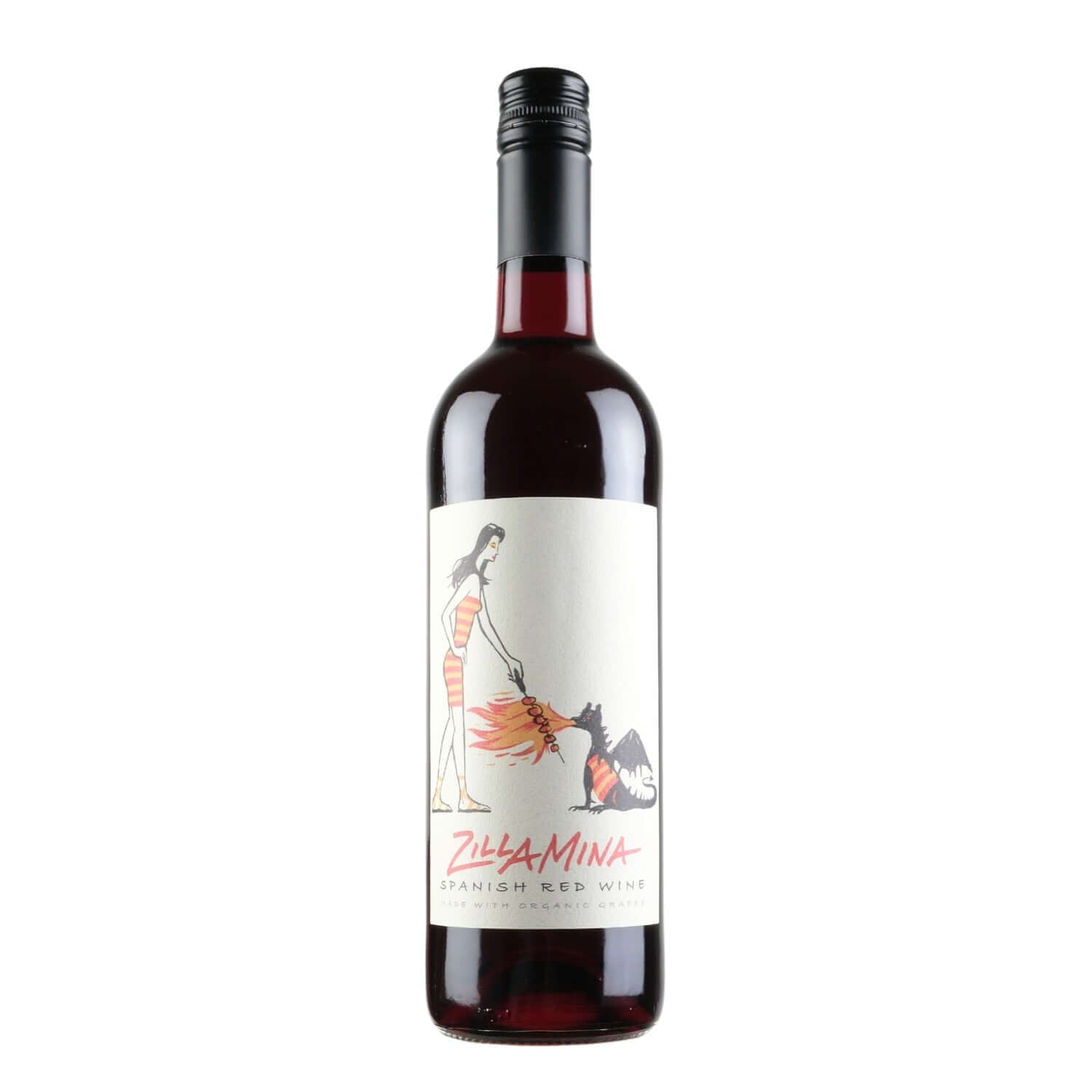 Bottle shot of Zillamina Spanish Red Wine, produced by Zillamina, buy classic and natural wine online on Primal Wine, the best wine shop in the United States – primalwine.com