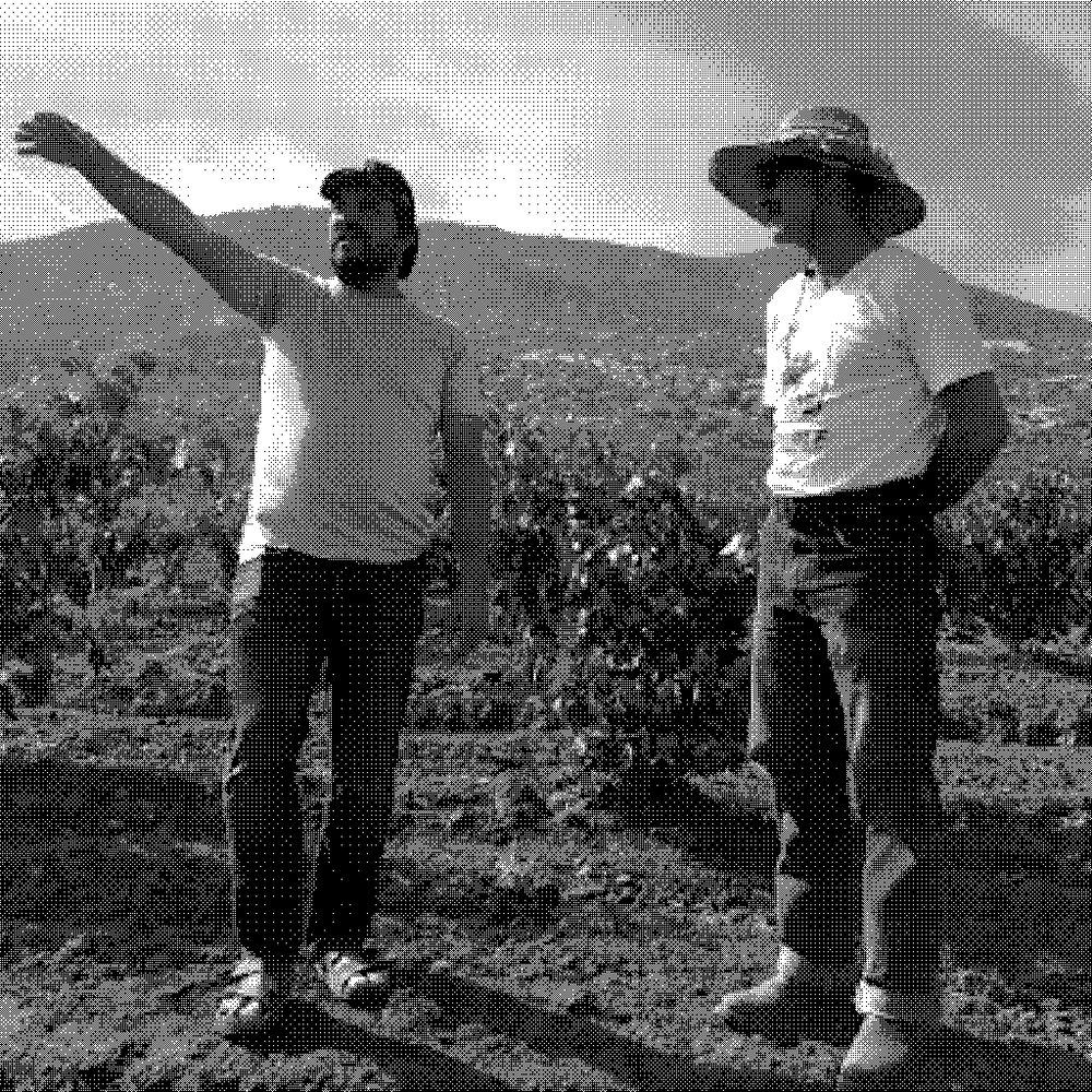 Bichi natural wine producer in the vineyard, Tecate, Baja California, Mexico