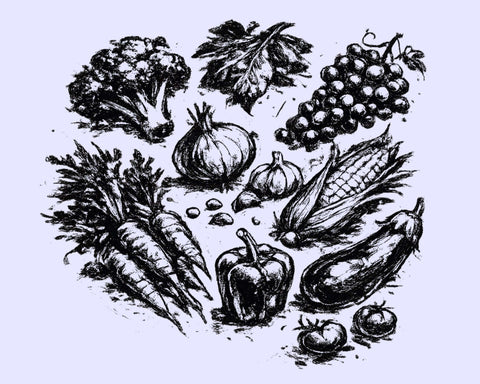 Table setting with vegan wine, hummus, roasted vegetables, and olives, showcasing vegan wine pairings.