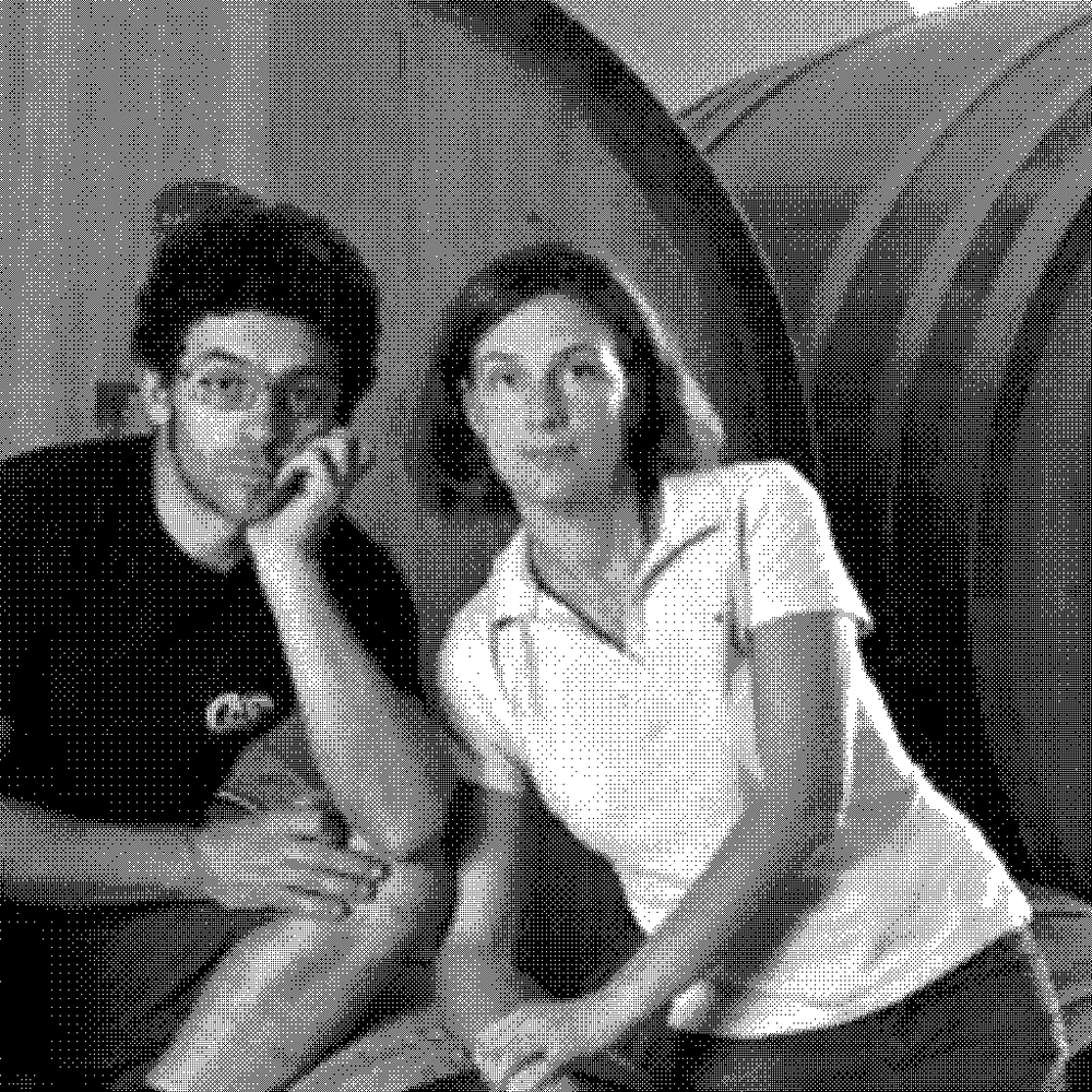 Fausto and Cinzia Cellario of Poderi Cellario, natural wine producers, in their barrel cellar in Carru, Piedmont, Italy
