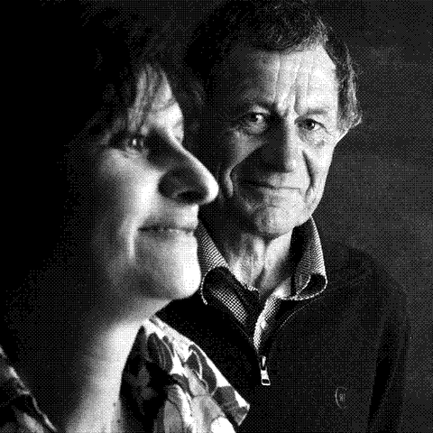 Isabelle and Mathieu Champart, natural wine producers of Mas Champart in Saint-Chinian, Languedoc, France