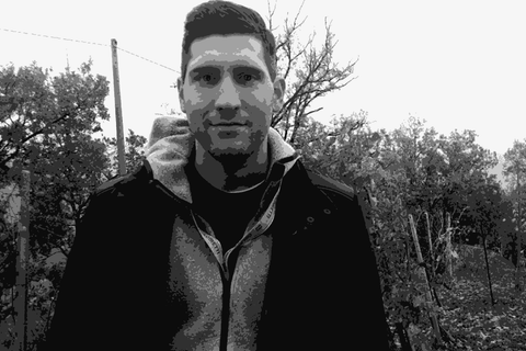 Claudio Campaner, winemaker at Distina — natural wine producer