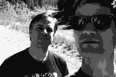Deux Punx winemakers Dan Schaaf and Aaron Olson, who make the De la Soif wines