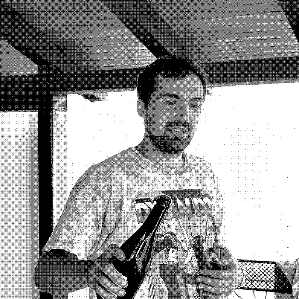 Alberto Buratti, natural wine producer of Paolo Fasolo (FaeDesfa), in the Euganean Hills of Veneto, Italy