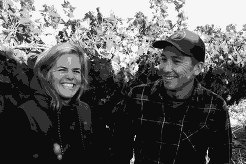 Kenny Likitprakong, owner and winemaker of Hobo Wine Company, in the vineyard