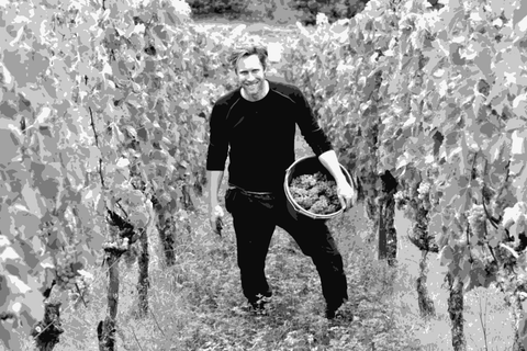 Stephan Kraemer of Weingut Kraemer in his vineyard