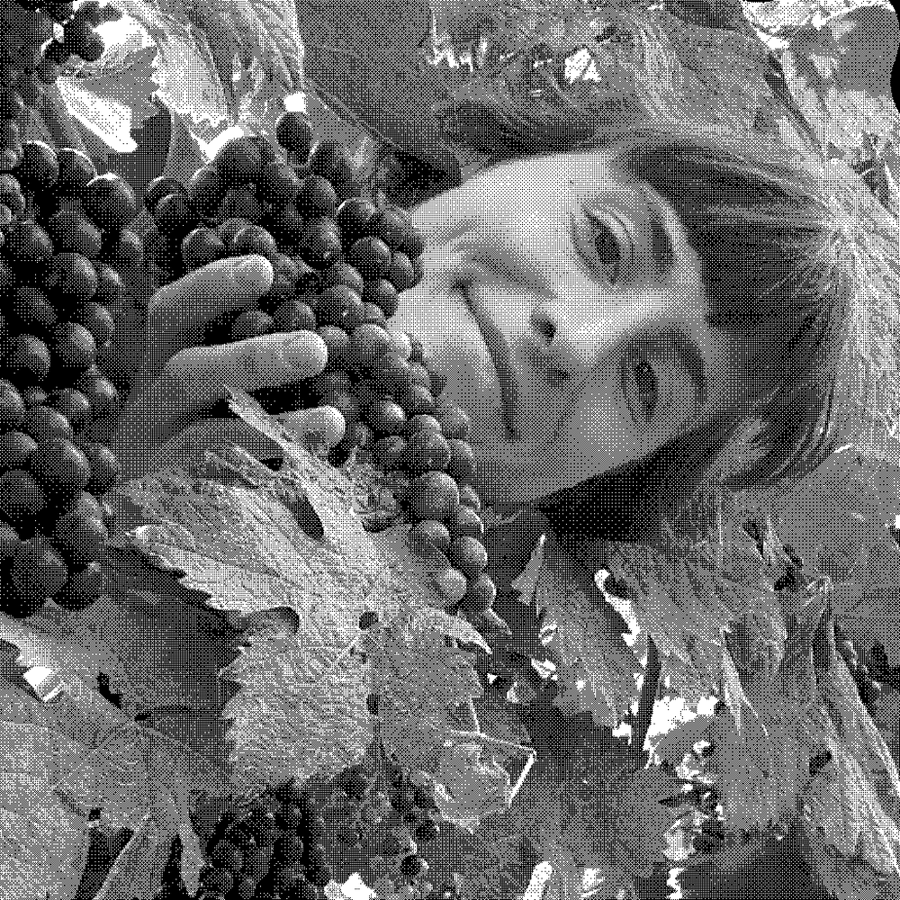 Alanna Lagamba, natural wine producer of Vin de LaGamba, holding grape clusters in her vineyard in Rheinhessen, Germany