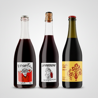 Primal Wine Natural Lambrusco Trio, the pet-nat guide cover
