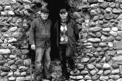 Giancarlo and Marco Petterino at their estate in Gattinara, Piedmont