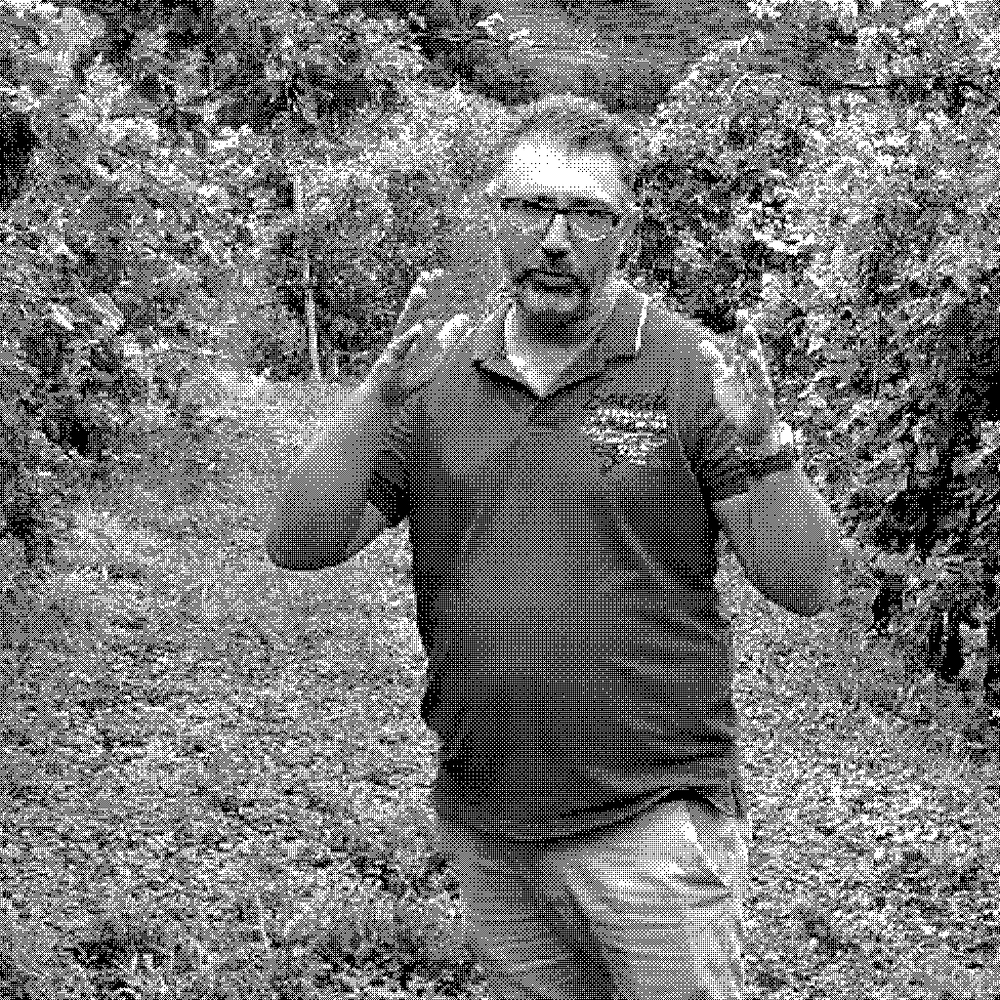 Ruge, natural wine producer in Valdobbiadene, Veneto, Italy, standing in his Prosecco Superiore vineyard