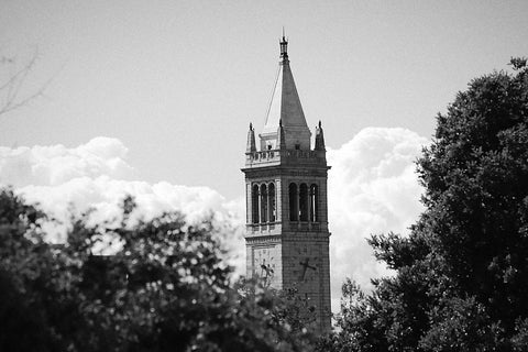 Black and white photo of Berkeley