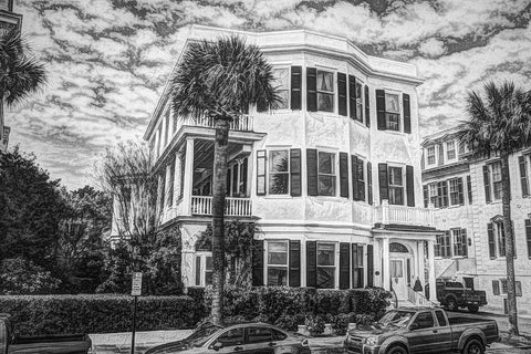Black and white photo of Charleston