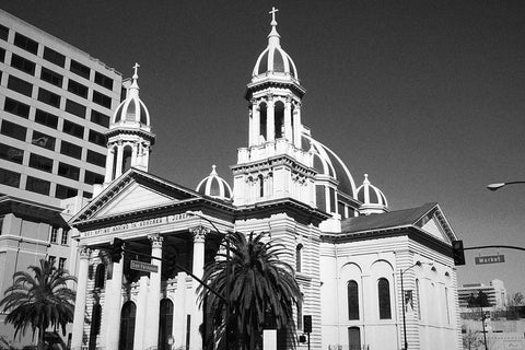 Black and white photo of San Jose