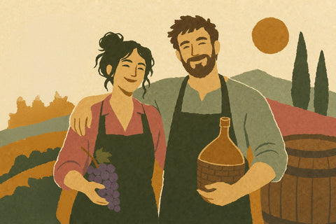 Der Rebenhof - natural wine producer profile | Primal Wine illustration