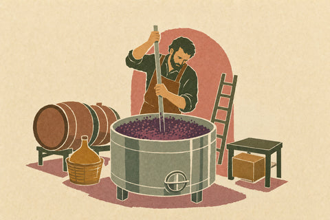 Les Valseuses - natural wine producer profile | Primal Wine illustration